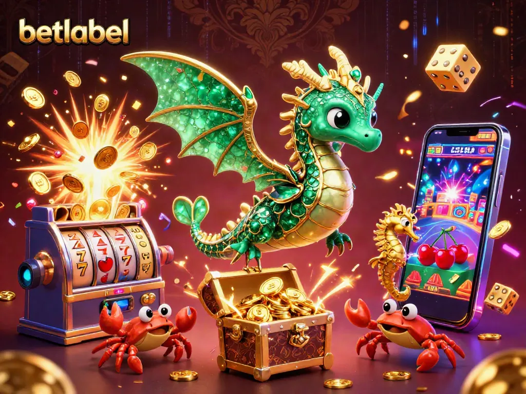 Engage with betlabel’s vibrant casino environment featuring exciting slot machines and enchanting sea creatures.
